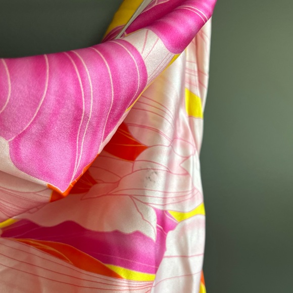 Retrofete Keaton silk maxi dress in botanical floral Size Small NEW! with tags! - Picture 5 of 12